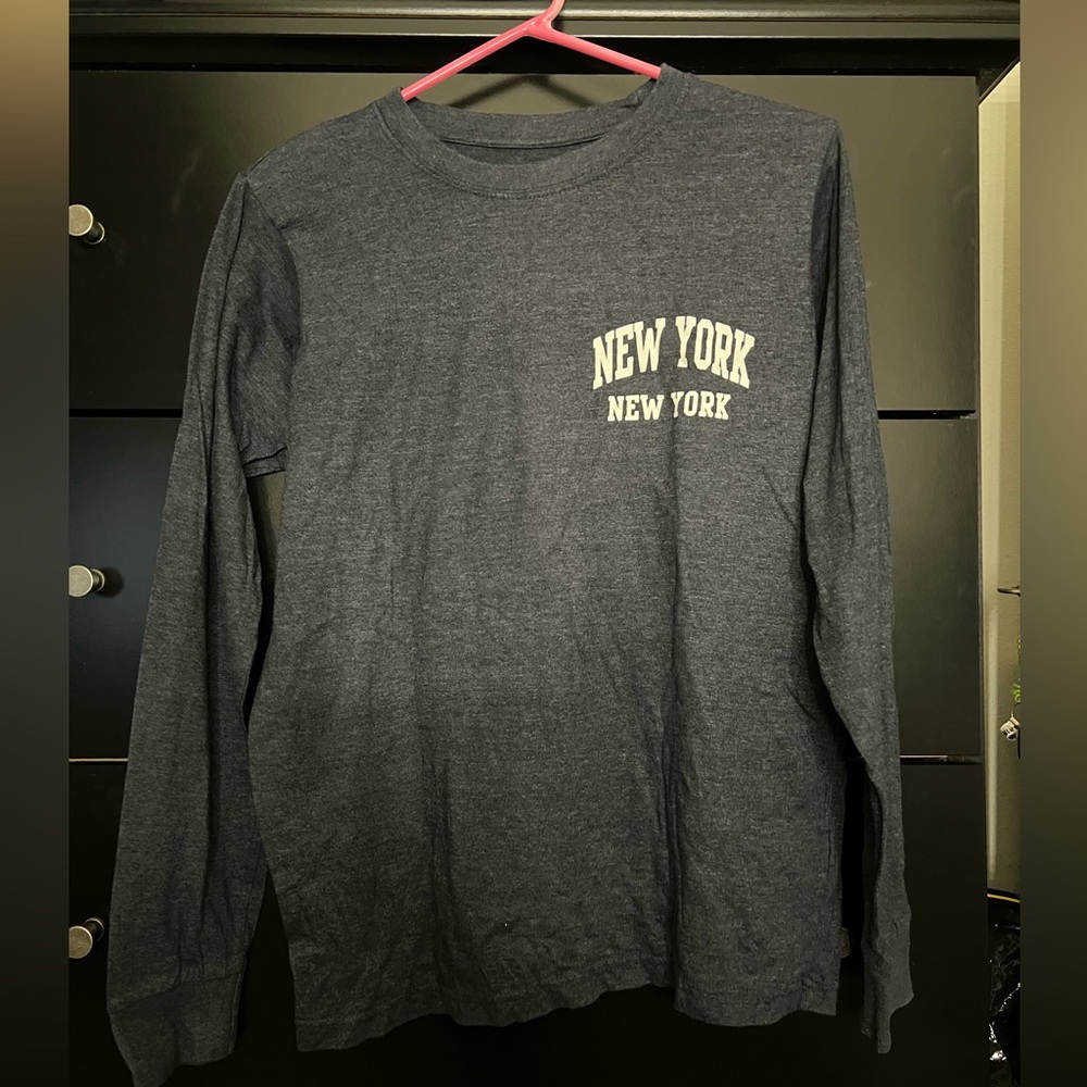 U.S. Vintage New York Graphic Long Sleeve Size S